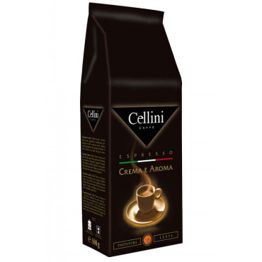 Кофе зерновой Cellini CREMA E AROMA 500г (0,5 кг)