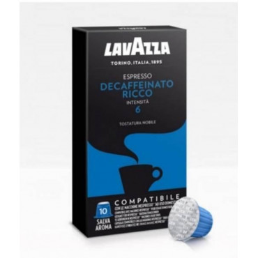 Кофейные капсулы Lavazza Espresso Decaffeinato Ricco