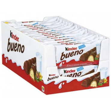 Батончик шоколадный Kinder Bueno 43гр