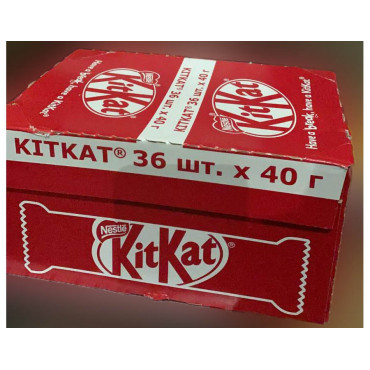 Батончик шоколадный KitKat с хрустящей вафлей 40г