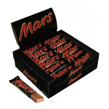 Батончик шоколадный Марс Mars 50гр