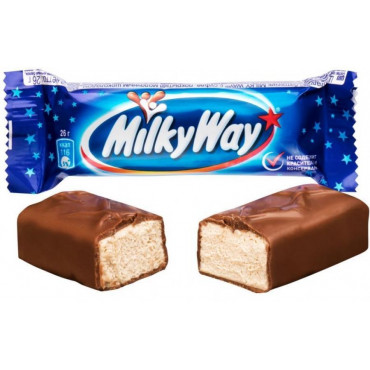 Батончик шоколадный Милки Вэй Milky Way 26гр