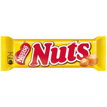 Батончик шоколадный Натс Nuts 50гр