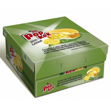Кекс Popkek Lemon с лимонным соусом 45 г
