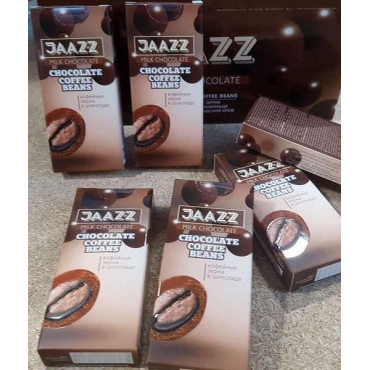 Кофейные зерна Jaazz в шоколаде 25г