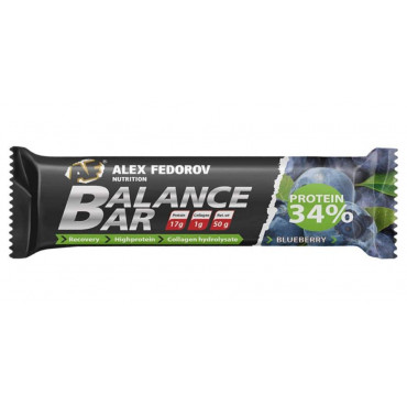 Протеиновый батончик Balance Bar 34% ЧЕРНИКА 50 г