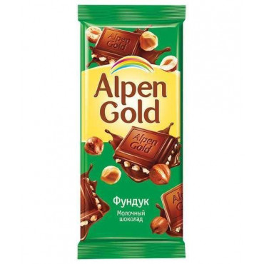 Шоколад Альпен Голд Фундук Alpen Gold 90г
