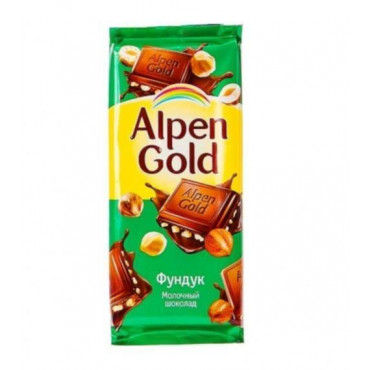 Шоколад Альпен Голд Фундук Alpen Gold 90г