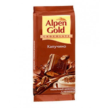 Шоколад Альпен Голд Капучино Alpen Gold 90г