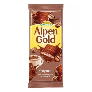 Шоколад Альпен Голд Капучино Alpen Gold 90г