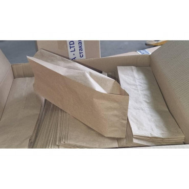 Пакет бумажный V-образный Крафт 95+60×300мм х1000 шт.