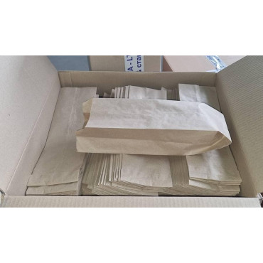 Пакет бумажный V-образный Крафт 95+60×300мм х1000 шт.