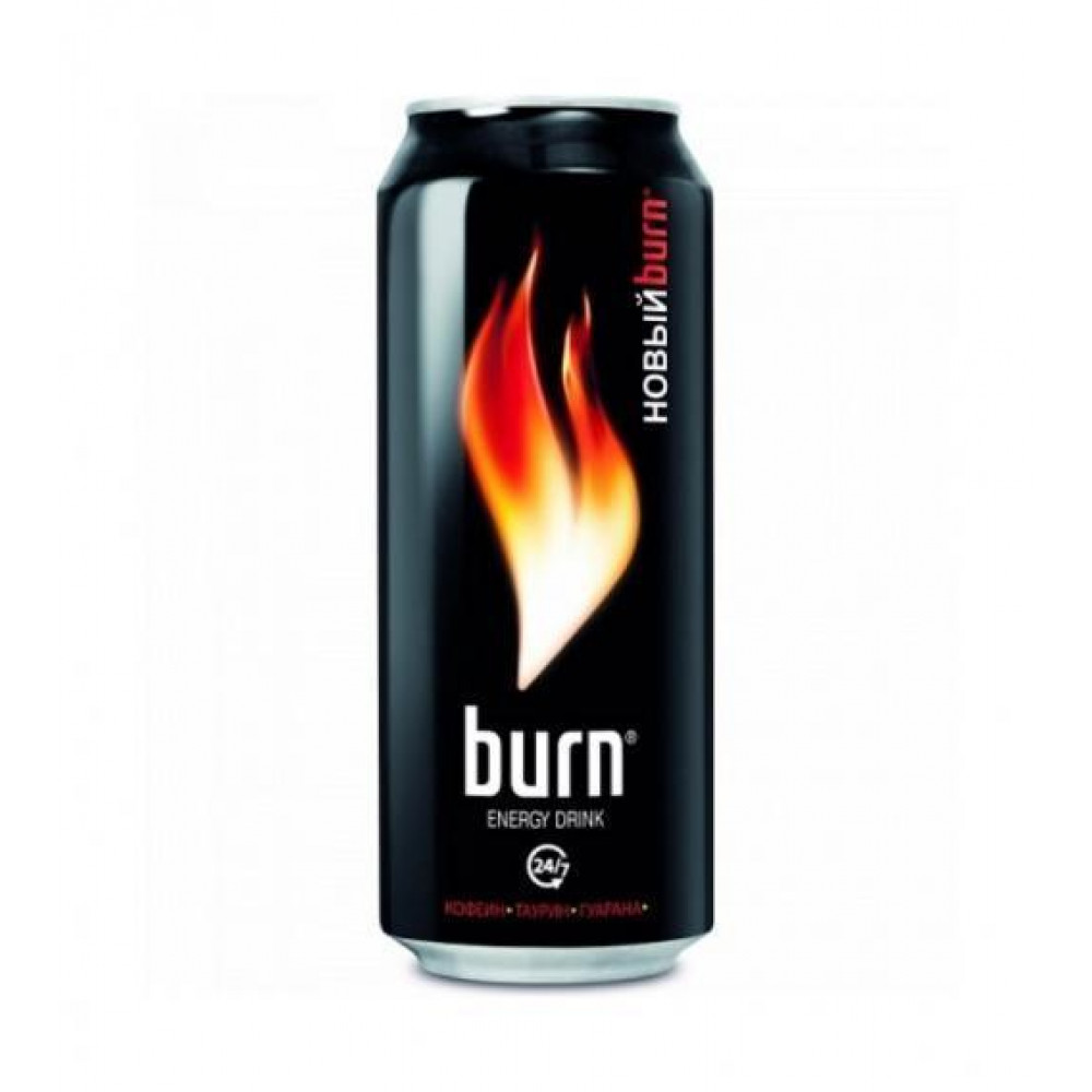 Энергетический напиток Burn 449 мл