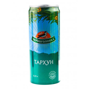 Напиток Черноголовка Тархун 330мл ж/б