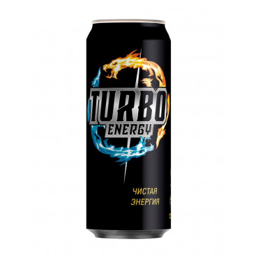Turbo Energy Дерзкая Энергия 500мл ж/б