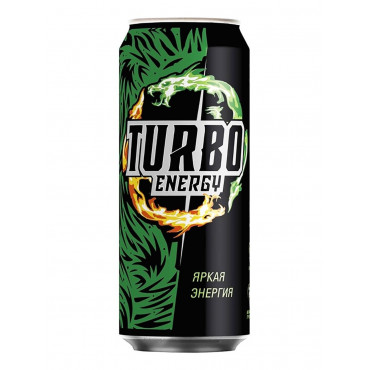 Turbo Energy Яркая Энергия 500мл ж/б