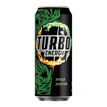 Turbo Energy Яркая Энергия 500мл ж/б