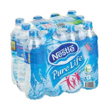 Вода Nestle PURE LIFE негазированная 500мл ПЭТ